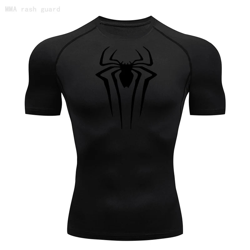 Quick Dry Breathable Casual Compression Shirt