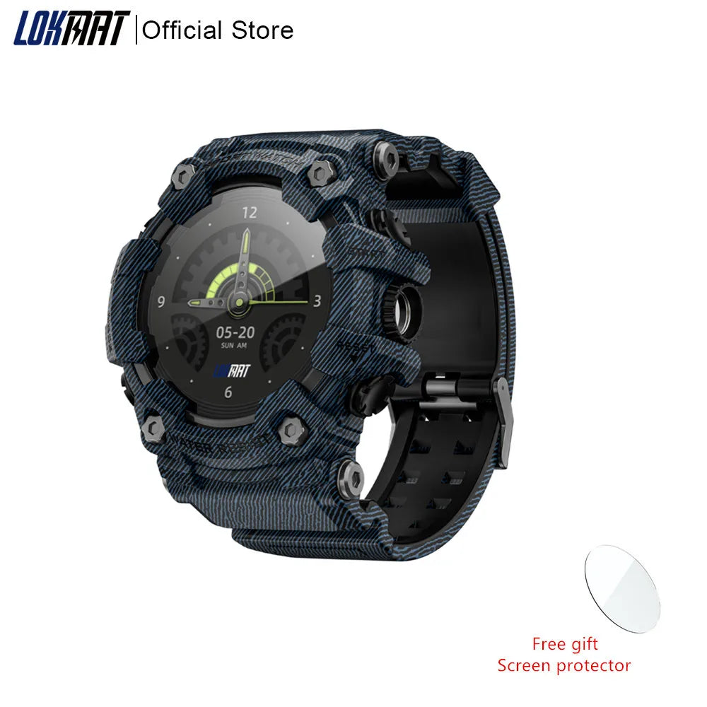 Heart Rate Monitor Touch Screen Smartwatch