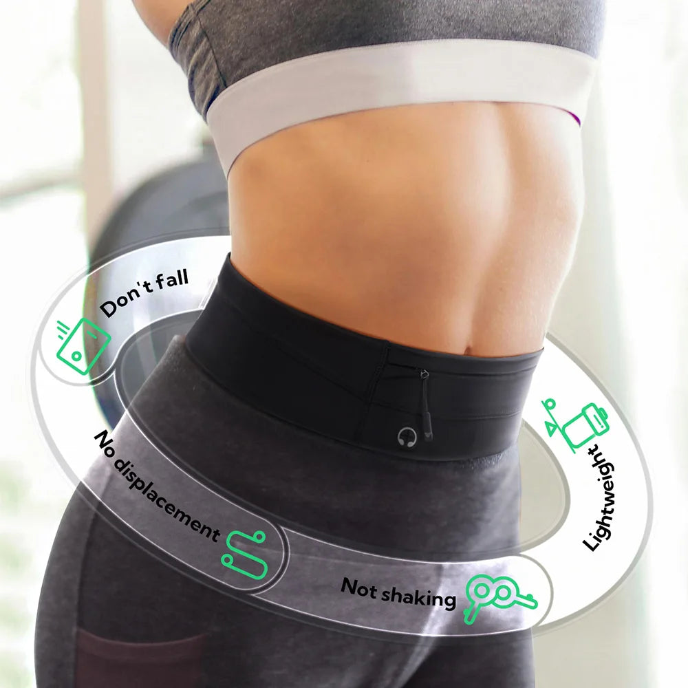 Sporty Running Belt Bag for All