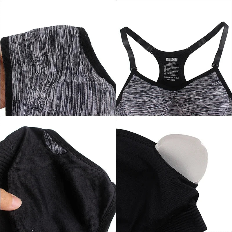 Adjustable Straps Compression Crossfit Workout Top