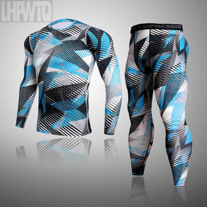 Camouflage Long Sleeve Compression T Shirt