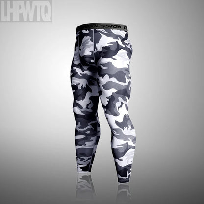 Camouflage Long Sleeve Compression T Shirt