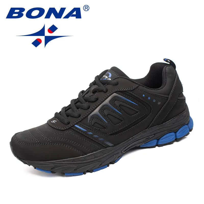 Lace Up Waterproof Running Shoes