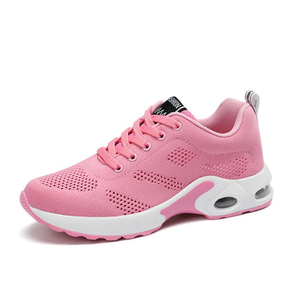 Breathable Solid Color Running Shoes