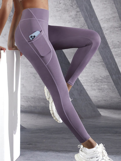 High Waist Yoga Leggings with Pockets