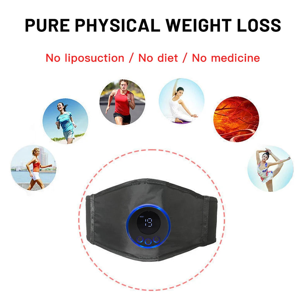 Muscle Stimulator Belt With LCD display