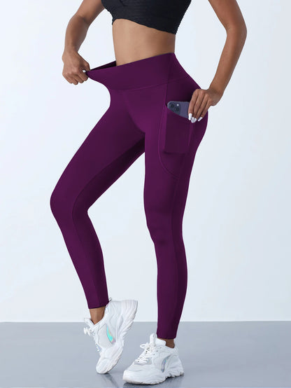 High Waist Yoga Leggings with Pockets