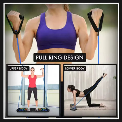 Multifunctional and convenient indoor push-up training board for men's home gym fitness panel and abdominal muscle exercise