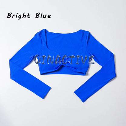 Women’s Yoga Crop Top Long Sleeve Fit