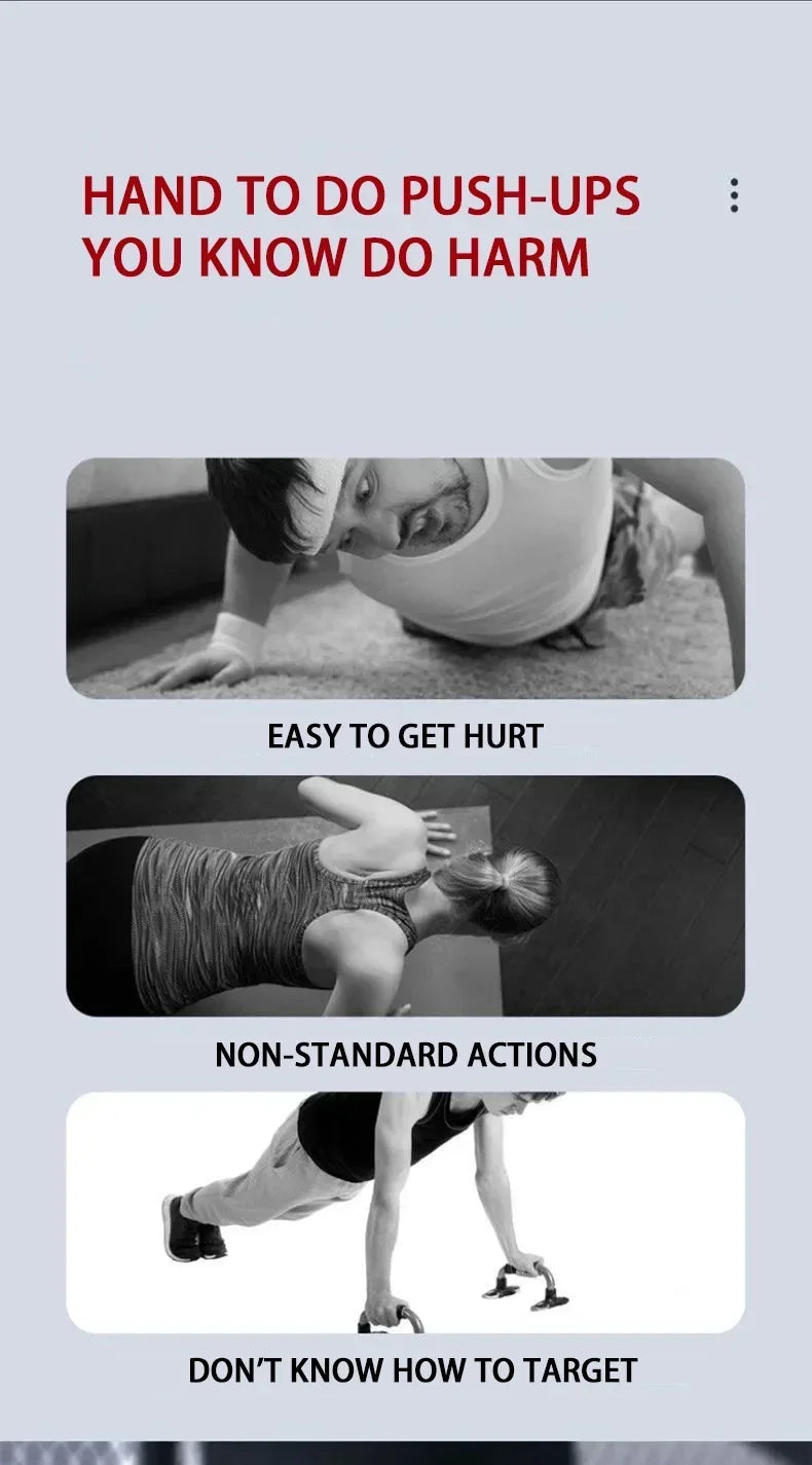Multifunctional and convenient indoor push-up training board for men's home gym fitness panel and abdominal muscle exercise