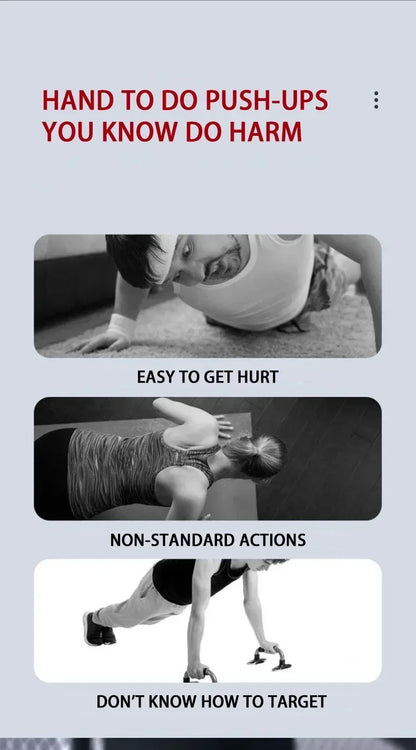 Multifunctional and convenient indoor push-up training board for men's home gym fitness panel and abdominal muscle exercise