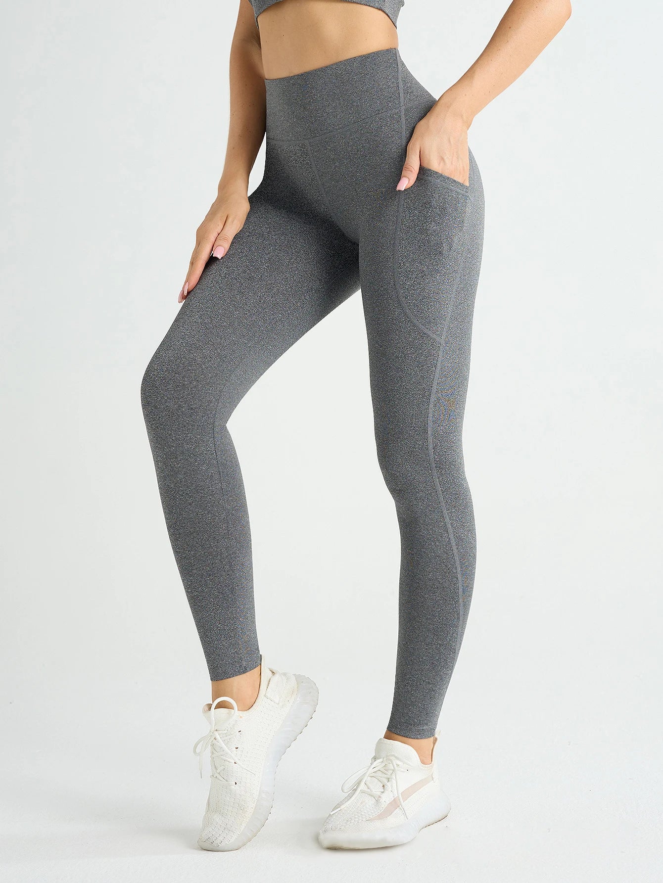 High Waist Yoga Leggings with Pockets