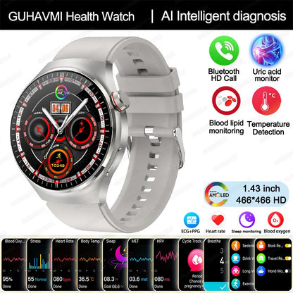 Blood Pressure Monitoring Bluetooth Smart Watch