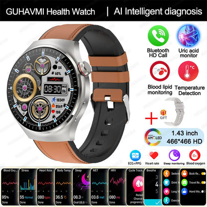 Blood Pressure Monitoring Bluetooth Smart Watch