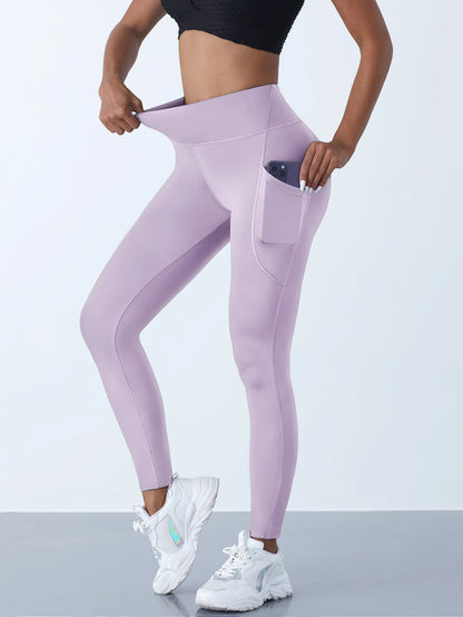 High Waist Yoga Leggings with Pockets