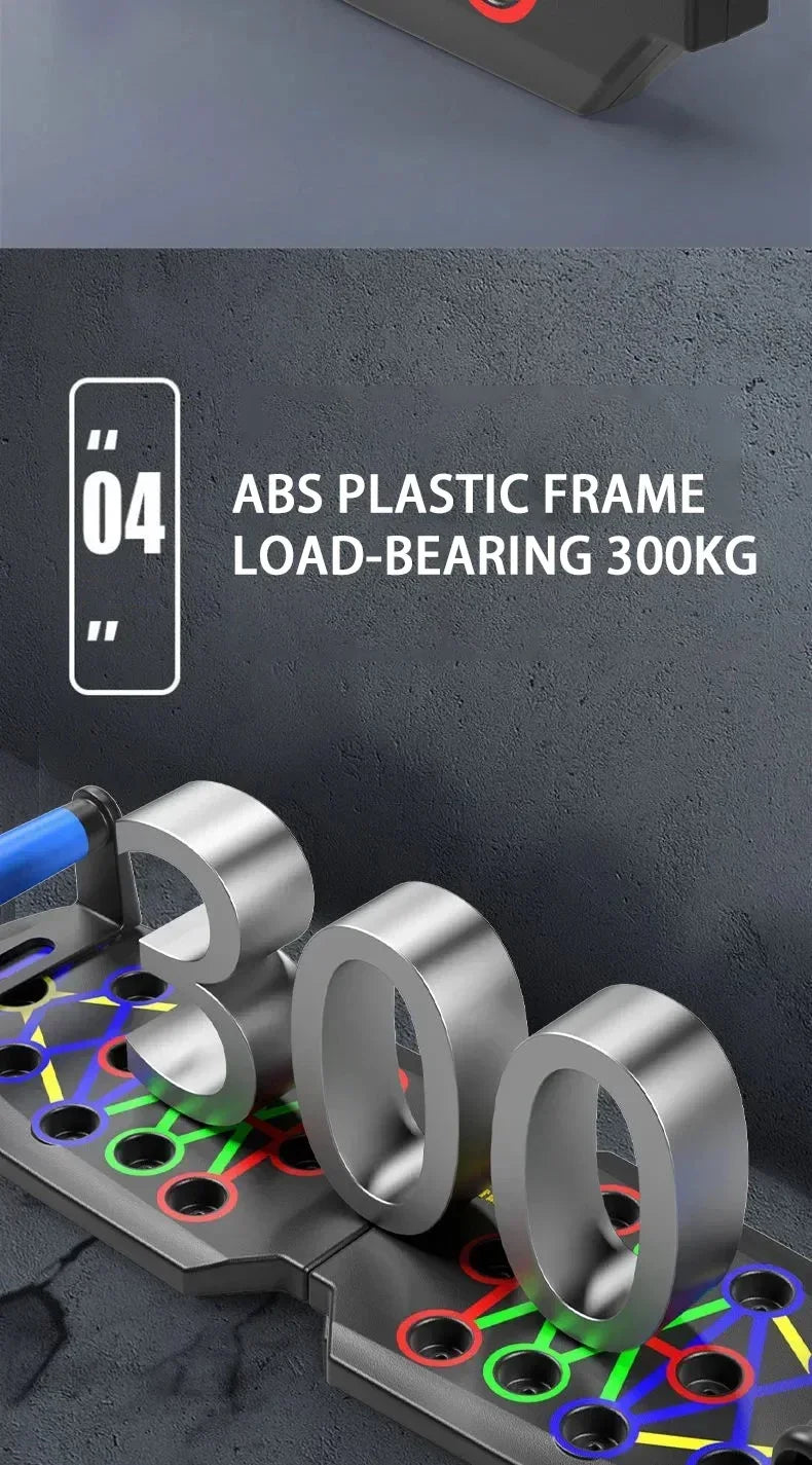 Multifunctional and convenient indoor push-up training board for men's home gym fitness panel and abdominal muscle exercise