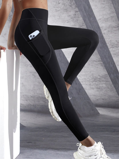 High Waist Yoga Leggings with Pockets