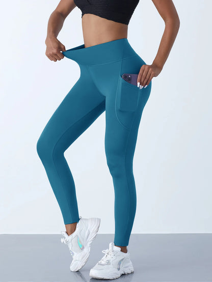 High Waist Yoga Leggings with Pockets