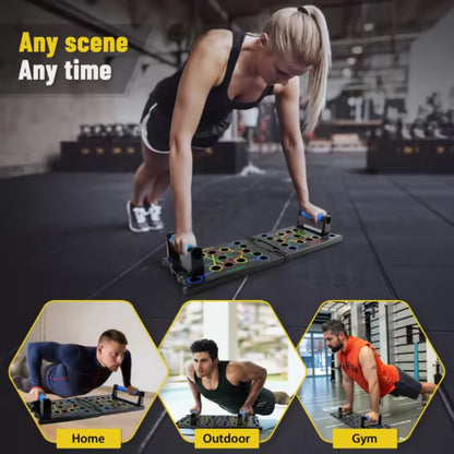 Multifunctional and convenient indoor push-up training board for men's home gym fitness panel and abdominal muscle exercise