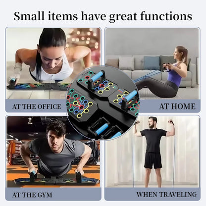 Multifunctional and convenient indoor push-up training board for men's home gym fitness panel and abdominal muscle exercise