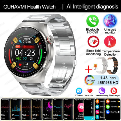Blood Pressure Monitoring Bluetooth Smart Watch